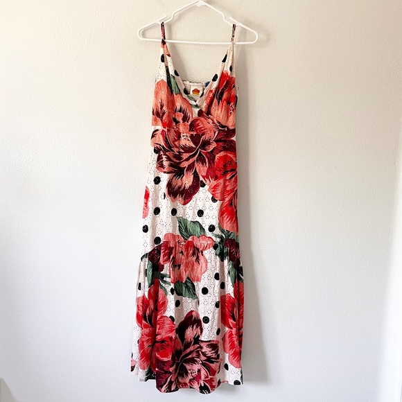 Farm Rio Anthropologie Riviera Floral
Eyelet Maxi Dress - Picture 5 of 16
